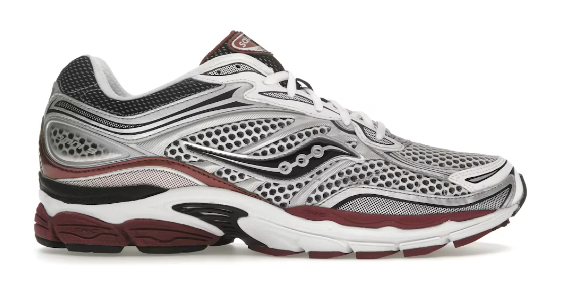 Saucony ProGrid Omni 9 OG Blanc Argenté Rouge