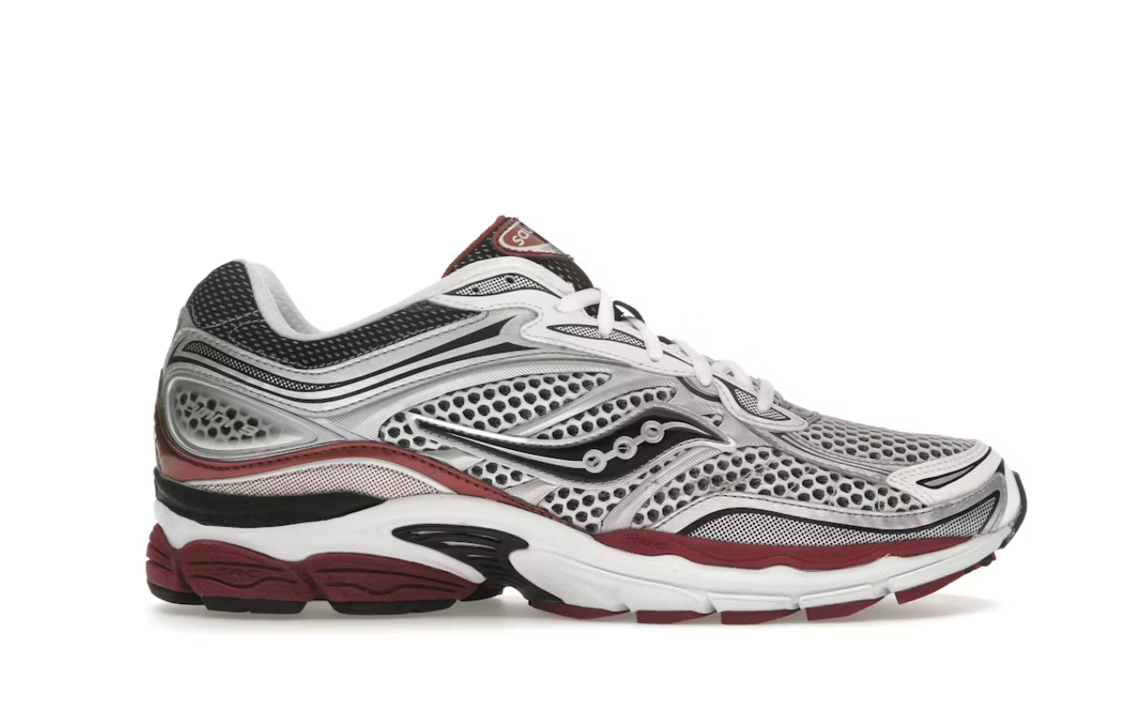 Saucony ProGrid Omni 9 OG Blanc Argenté Rouge